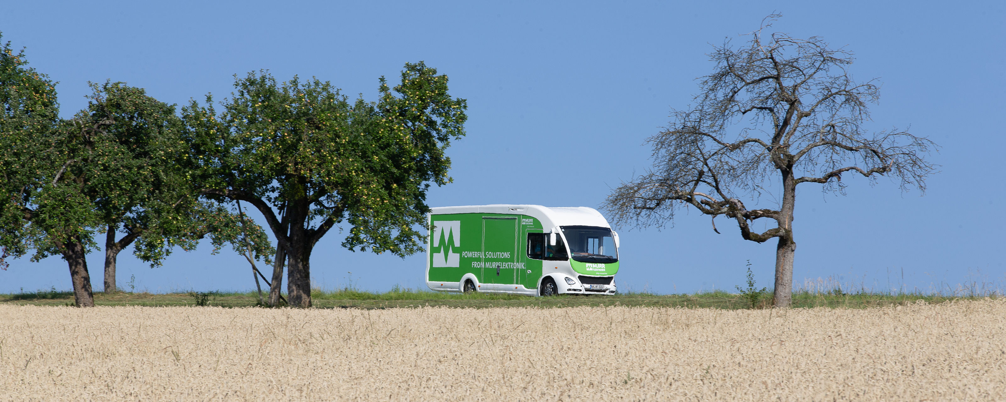 Murrelektronik Van in tour in Europa